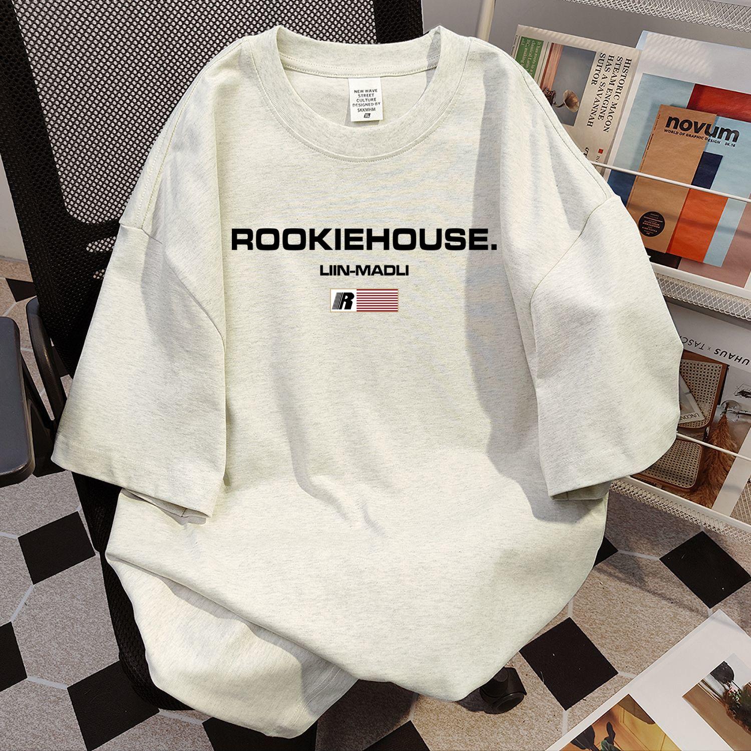 Men Summer Casual Loose Oversize Short Sleeve O Neck Rookiehouse Letter Printed Pullover Cotton T Shirt Top 3XL
Men Summer Casual Loose Oversize Short Sleeve O Neck Rookiehouse Letter Printed Pullover Cotton T Shirt Top 3XL