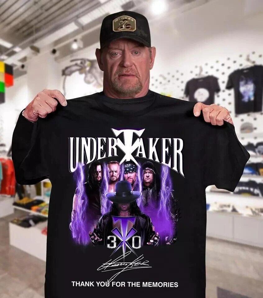 Undertaker Signature 30 Years Memories Shirt, Unisex Black Size S-3XL RE3447 XL
Undertaker Signature 30 Years Memories Shirt, Unisex Black Size S-3XL RE3447 XL
