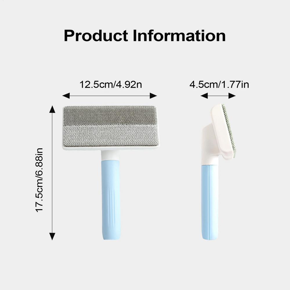 Pet Static Hair Remover Brush with Detachable Handle Anti Static Pet Lint Shaver for Dog Cat Furniture Sofa Couch Clothes Beddin синій
Pet Static Hair Remover Brush with Detachable Handle Anti Static Pet Lint Shaver for Dog Cat Furniture Sofa Couch Clothes Beddin синій