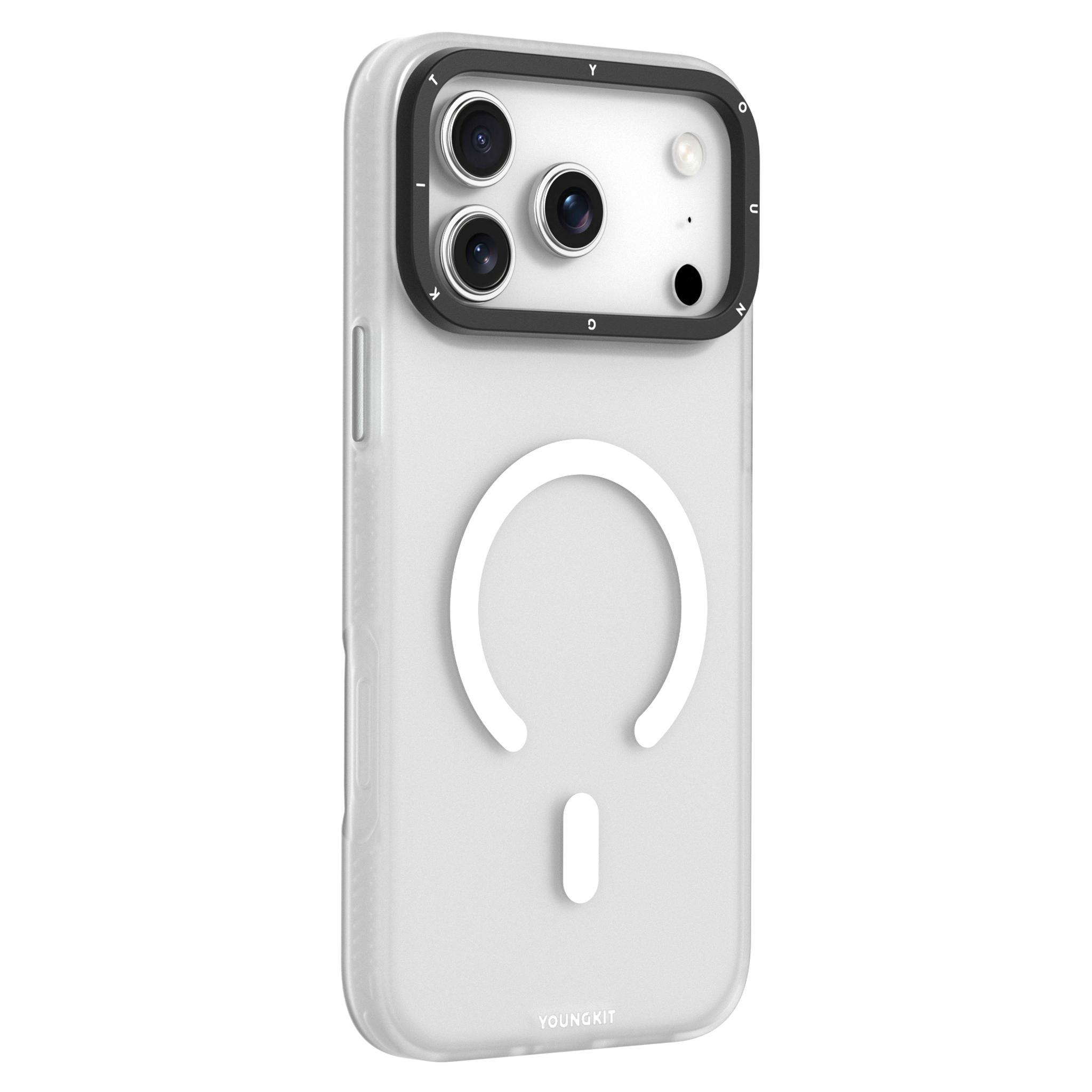 YOUNGKIT Для iPhone 17 Pro Max Матовий чохол Сумісний з MagSafe PET TPU Чохол для телефону D
YOUNGKIT Для iPhone 17 Pro Max Матовий чохол Сумісний з MagSafe PET TPU Чохол для телефону D