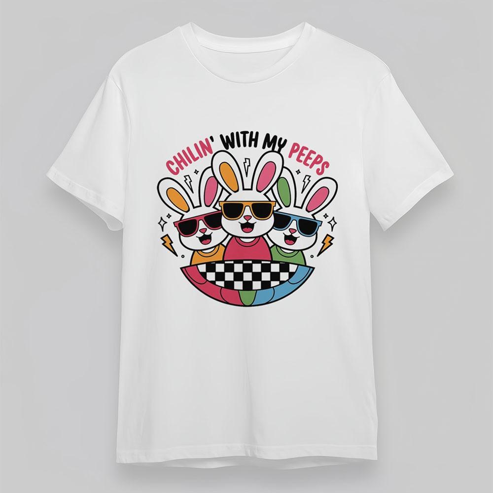 Men s Comfy T-Shirt Chilin With My Peeps Rabbits Tee White Cotton Short Oversize 2XL
Men s Comfy T-Shirt Chilin With My Peeps Rabbits Tee White Cotton Short Oversize 2XL