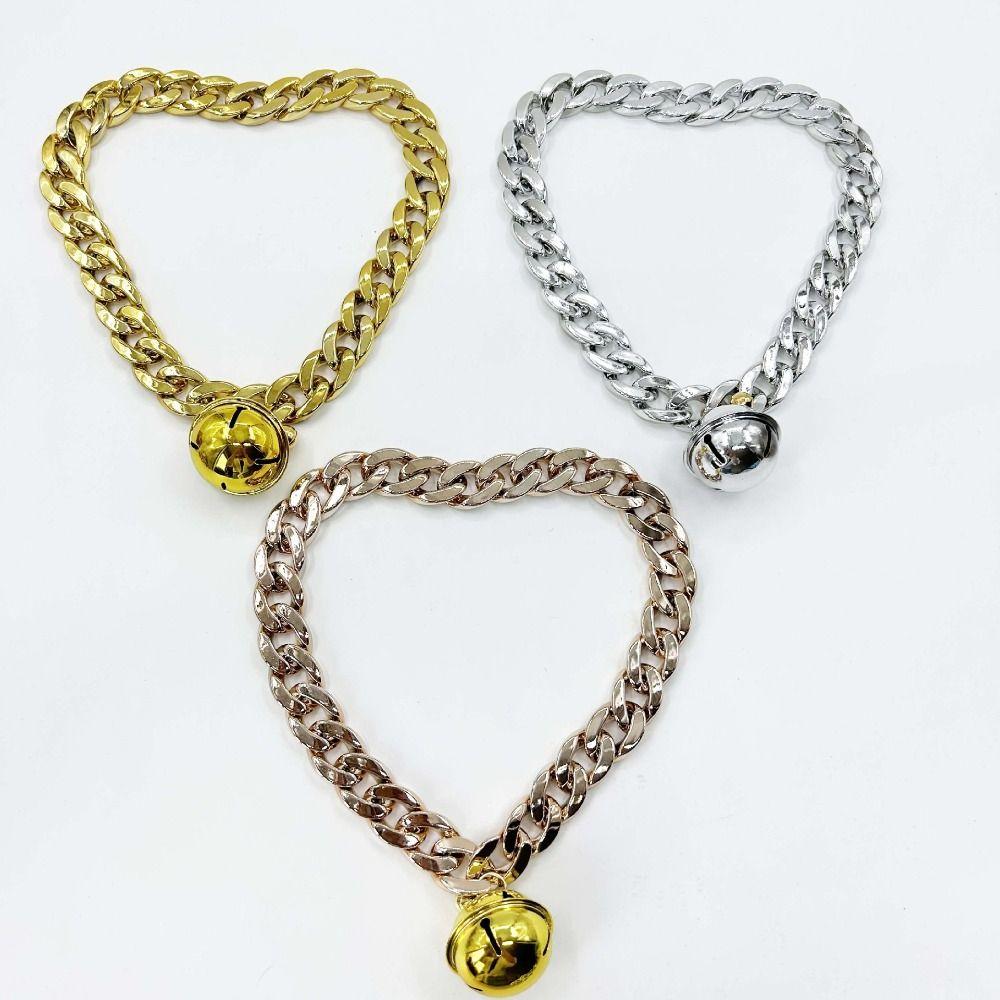 Plastic Pet Necklace Gold Silver Rose Gold Dog Chain Bulldog Pitbull Collar Dog Cat Accessories 30CM срібний
Plastic Pet Necklace Gold Silver Rose Gold Dog Chain Bulldog Pitbull Collar Dog Cat Accessories 30CM срібний