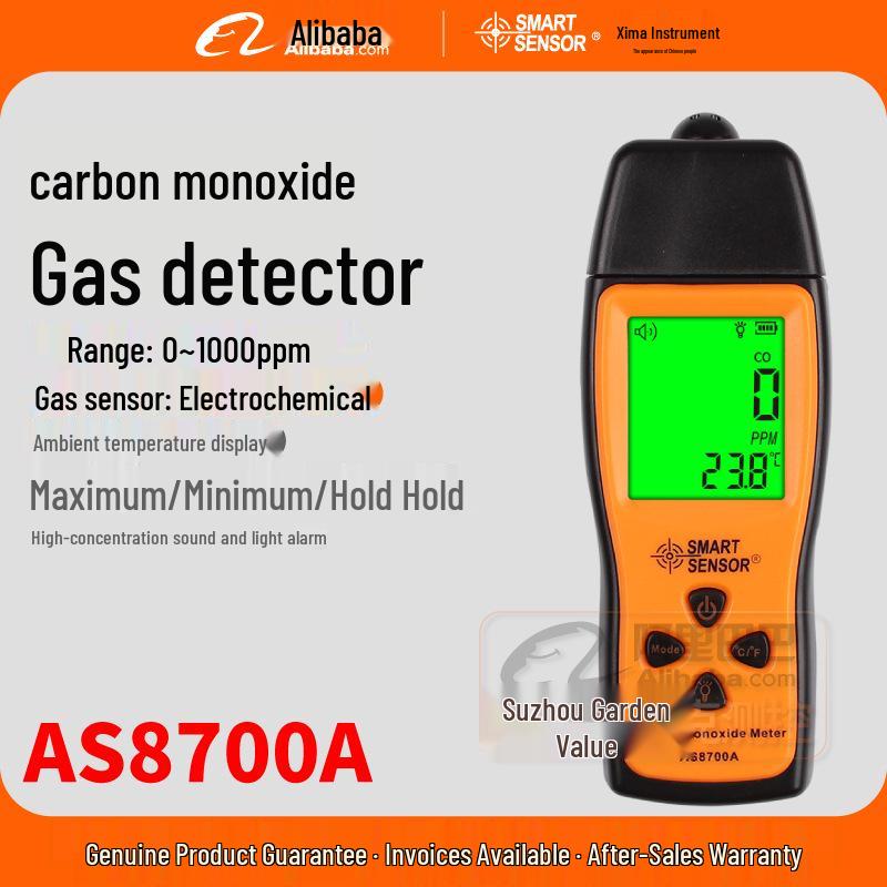 Xima AS8700A High Sensitivity Carbon Monoxide Alarm & Gas Leak Detector
Xima AS8700A High Sensitivity Carbon Monoxide Alarm & Gas Leak Detector