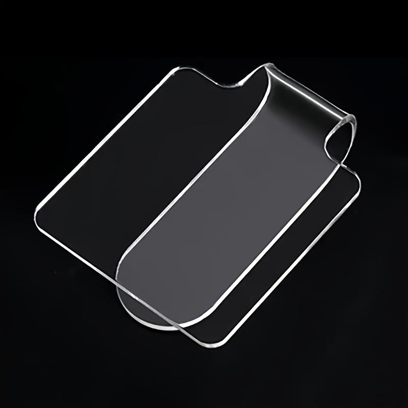 1pc Square Clear Acrylic Makeup Palette - Portable Handheld Travel-Friendly Cosmetic Organizer with Brush Holder, Compact Design
1pc Square Clear Acrylic Makeup Palette - Portable Handheld Travel-Friendly Cosmetic Organizer with Brush Holder, Compact Design