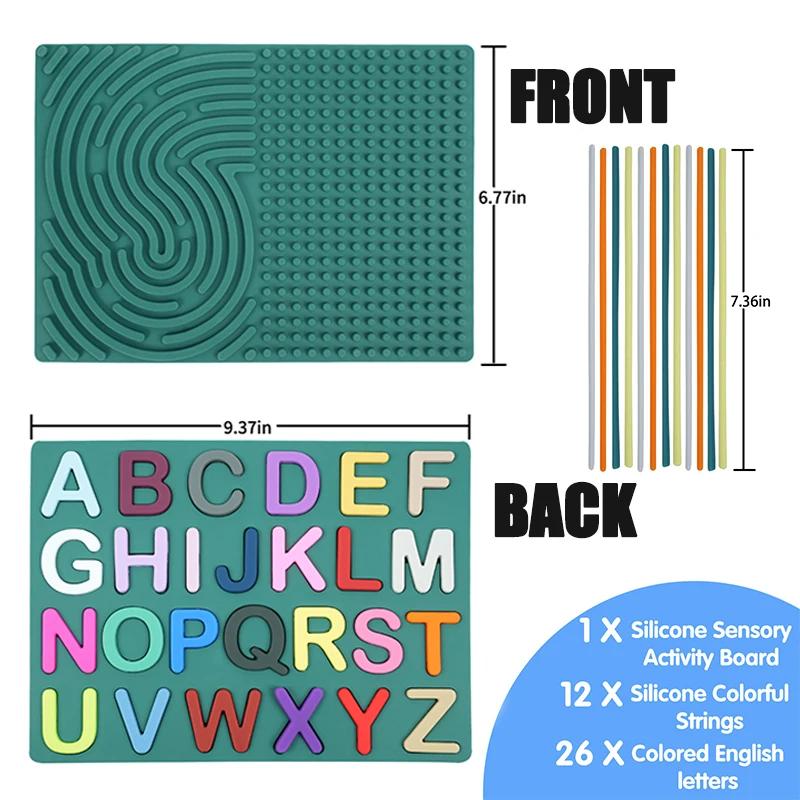 Non-Toxic Montessori Toy Busy Board Sensory Activity Board Game Silicone Kids Toys Anxiety Relief Stress Twistable Sensory Toys Baby Gifts
Non-Toxic Montessori Toy Busy Board Sensory Activity Board Game Silicone Kids Toys Anxiety Relief Stress Twistable Sensory Toys Baby Gifts