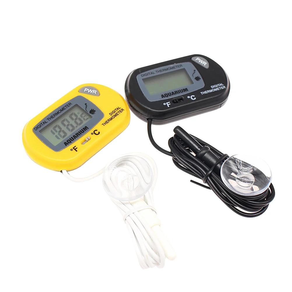 -50-70℃/-58-158°F Mini Electronic Digital Display Fish Tank Thermometer Aquatic Pet Box Reptile Turtle Thermometer with Probe жёлтый 
-50-70℃/-58-158°F Mini Electronic Digital Display Fish Tank Thermometer Aquatic Pet Box Reptile Turtle Thermometer with Probe жёлтый