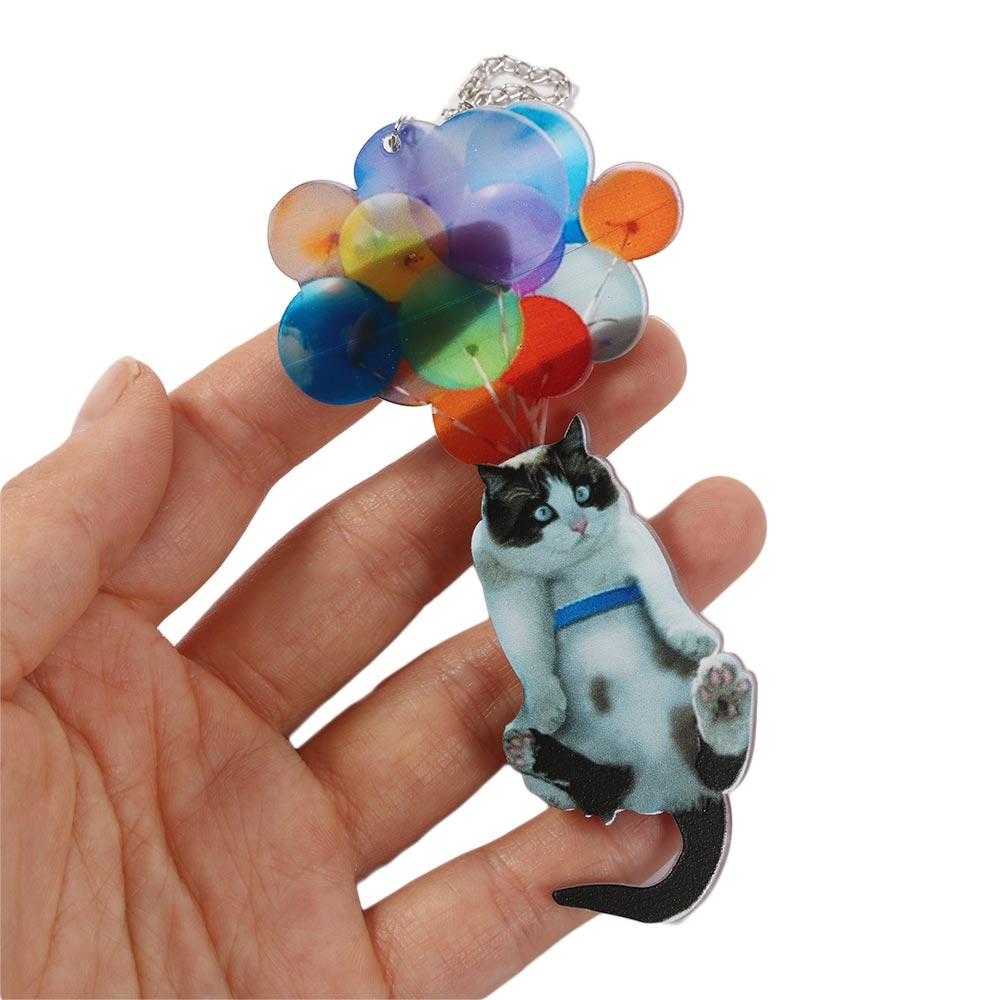 Wall Hanging Cute Cat Acrylic Car Hanging Ornament Cat Car Pendant Colorful Balloon Rearview Mirror
Wall Hanging Cute Cat Acrylic Car Hanging Ornament Cat Car Pendant Colorful Balloon Rearview Mirror