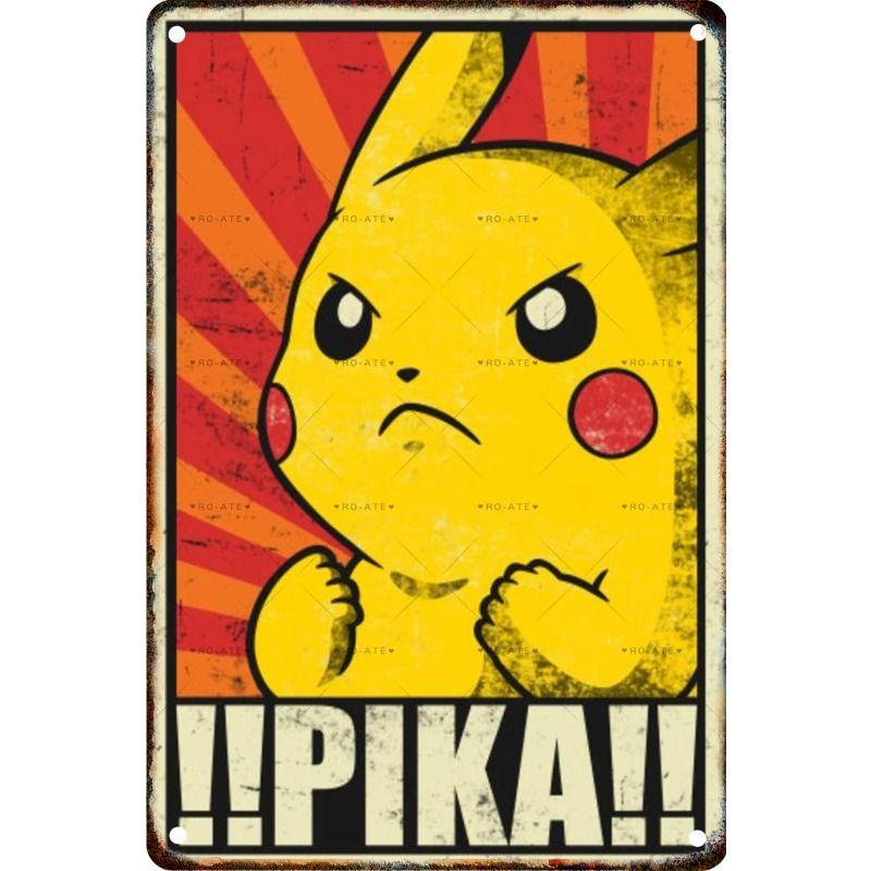 Classic Pokemon Tin Sign Painting for Living Room Club Boutique Decor
Classic Pokemon Tin Sign Painting for Living Room Club Boutique Decor