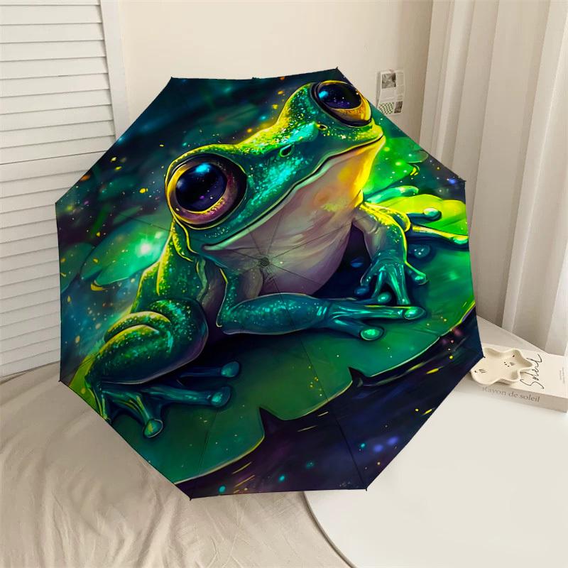 1PC Frog Umbrella-8-Rib Reinforced, Automatic Open, Lightweight & Durable, Fashion Accessory for Outdoor, H0409
1PC Frog Umbrella-8-Rib Reinforced, Automatic Open, Lightweight & Durable, Fashion Accessory for Outdoor, H0409