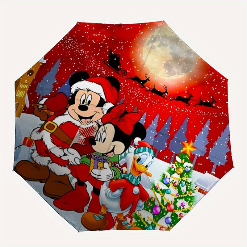 1pc Mickey Mouse Christmas Automatic Umbrella Durable Iron Frame & Plastic Handle, Sturdy Construction, Playful Design yy250822052
1pc Mickey Mouse Christmas Automatic Umbrella Durable Iron Frame & Plastic Handle, Sturdy Construction, Playful Design yy250822052