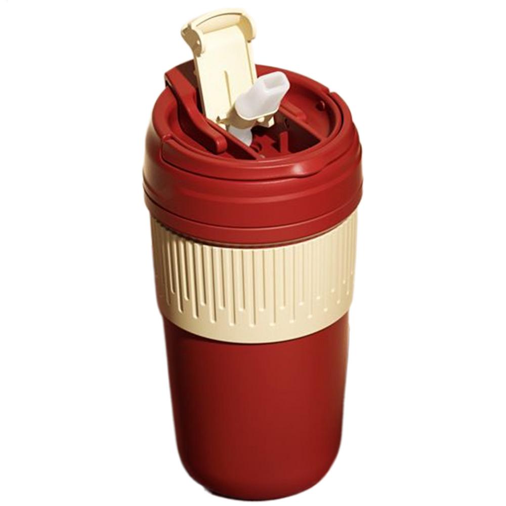 Stainless Steel Tumbler Travel Mug With Straw And Lid 450ml Leak-Proof Thermal Cup Travel Mug For Juice Tea Coffee Beverage 450ml червоний
Stainless Steel Tumbler Travel Mug With Straw And Lid 450ml Leak-Proof Thermal Cup Travel Mug For Juice Tea Coffee Beverage 450ml червоний