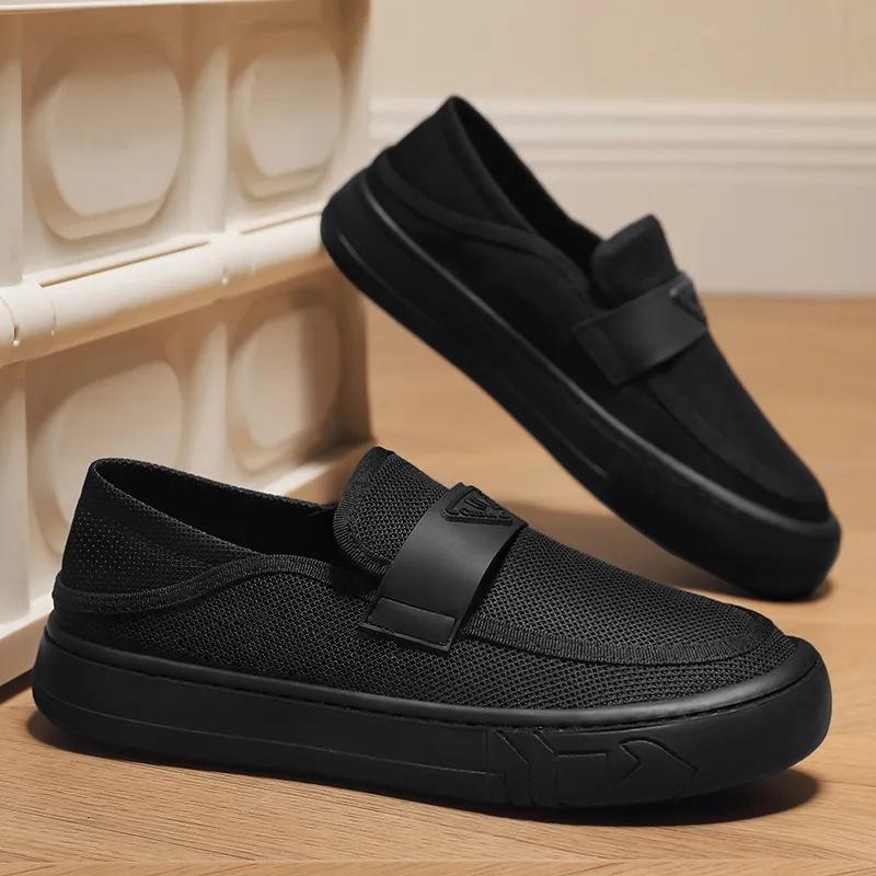 Men s shoes 2025 summer new mesh breathable non-slip wear-resistant Korean version versatile soft sole fashion trend casual men s shoes 39
Men s shoes 2025 summer new mesh breathable non-slip wear-resistant Korean version versatile soft sole fashion trend casual men s shoes 39