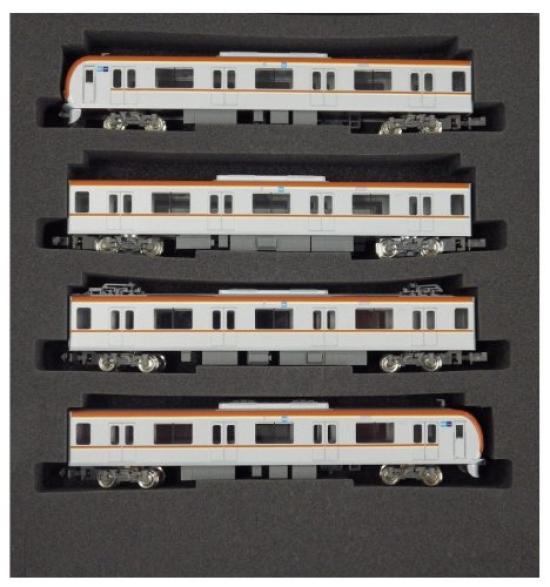 N gauge 4449 Tokyo Metro 10000 series 2013 basic formation set 4-car (with power)
N gauge 4449 Tokyo Metro 10000 series 2013 basic formation set 4-car (with power)