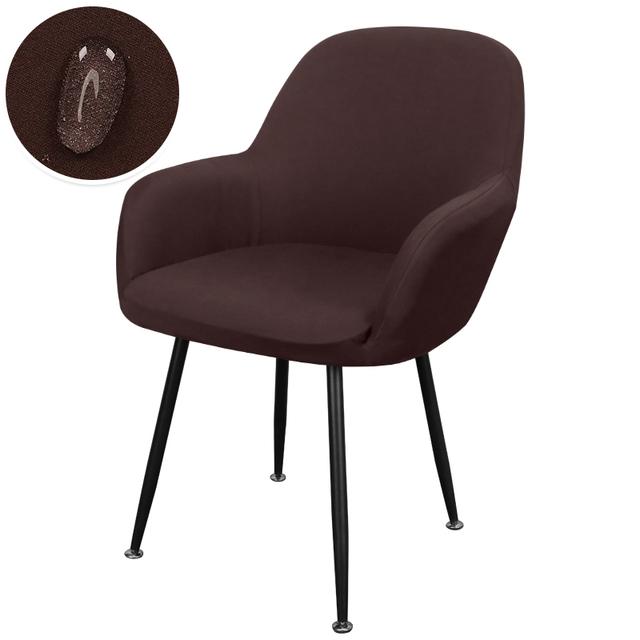 Водонепроницаемый чехол на кресло, эластичные чехлы на обеденные стулья, моющиеся чехлы на офисные стулья с высокими подлокотниками, чехлы на стул для кухни и дома One кофейный
Водонепроницаемый чехол на кресло, эластичные чехлы на обеденные стулья, моющиеся чехлы на офисные стулья с высокими подлокотниками, чехлы на стул для кухни и дома One кофейный