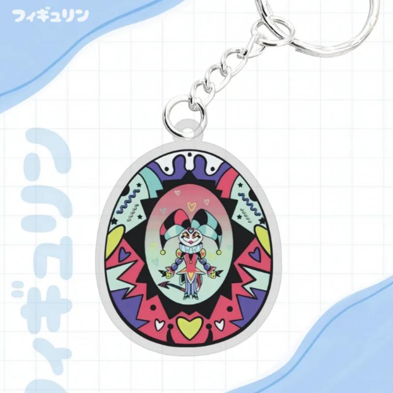 Acrylic Keychain for Helluva Boss Stolas Millie Mammon Fizzarolli Moxxie Anime Cartoons Backpack Pendant Acrylic Key Buckle Gift
Acrylic Keychain for Helluva Boss Stolas Millie Mammon Fizzarolli Moxxie Anime Cartoons Backpack Pendant Acrylic Key Buckle Gift