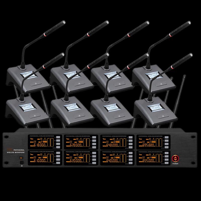 Hong Shi Dao HSD-9008E Wireless Conference Microphone System (CN version)
Hong Shi Dao HSD-9008E Wireless Conference Microphone System (CN version)