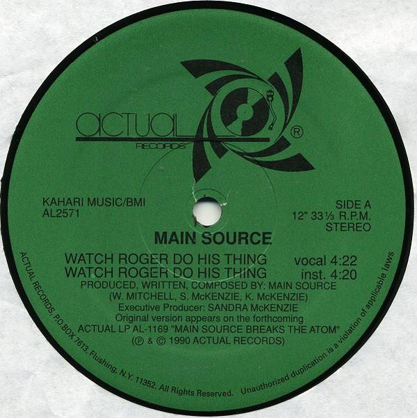 12-дюймовая пластинка MAIN SOURCE - Watch Roger Do His Thing AL2571 Actual Records США Рэп и Хип-хоп/R&B Б/у
12-дюймовая пластинка MAIN SOURCE - Watch Roger Do His Thing AL2571 Actual Records США Рэп и Хип-хоп/R&B Б/у