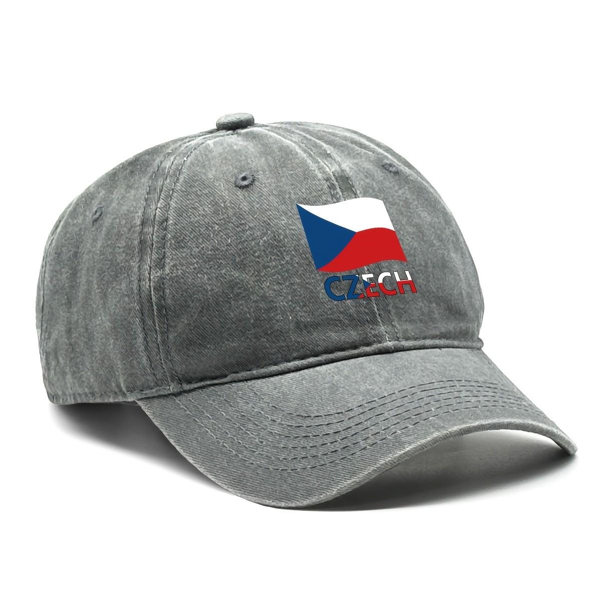 Czech Flag Baseball Cap Vintage Lightweight Adjustable Czech Republic Tricolor Hat for Adults Outdoor One Size сірий
Czech Flag Baseball Cap Vintage Lightweight Adjustable Czech Republic Tricolor Hat for Adults Outdoor One Size сірий