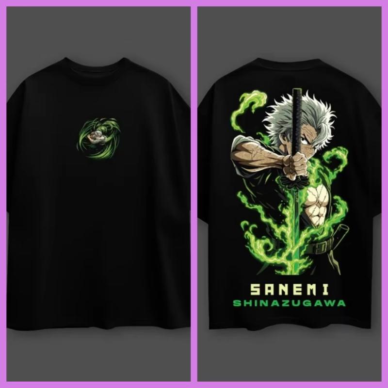 Demon Slayer Anime sanemi shinazugawa oversized black tshirt Men Women Breathable High Quality Y2K Short Sleeve summer Tshirt S
Demon Slayer Anime sanemi shinazugawa oversized black tshirt Men Women Breathable High Quality Y2K Short Sleeve summer Tshirt S