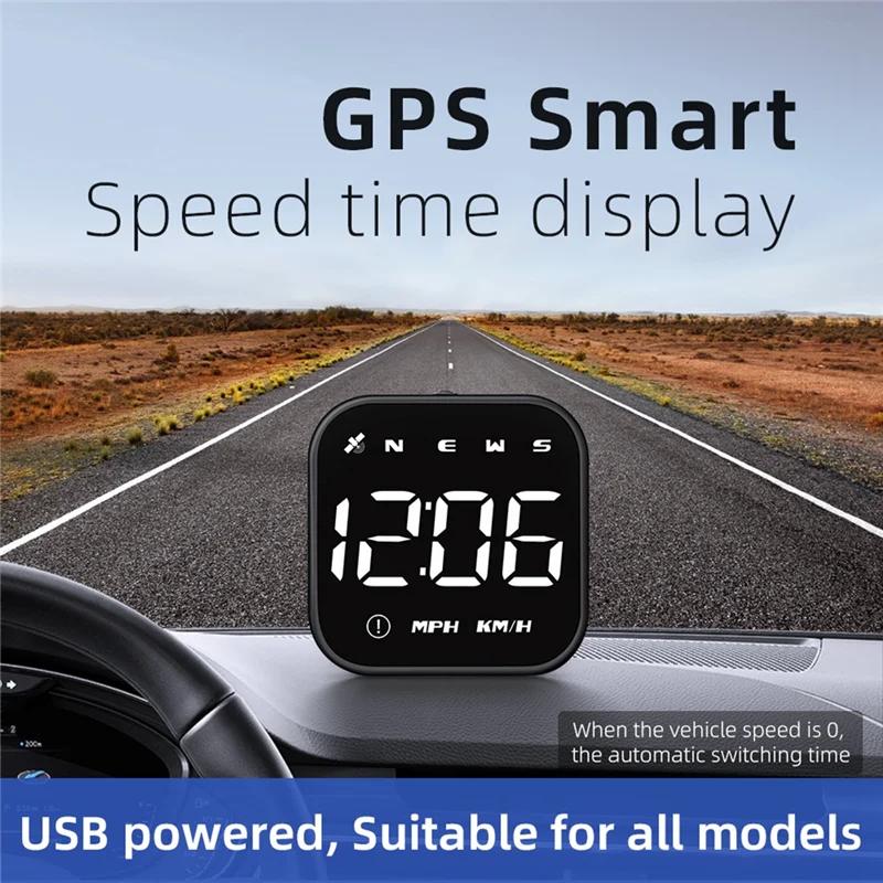 HUD автомобильный спидометр, расписание, сигнализация скорости, GPS, проекционный дисплей, автомобильные электронные аксессуары, подходят для всех автомобилей (белый)
HUD автомобильный спидометр, расписание, сигнализация скорости, GPS, проекционный дисплей, автомобильные электронные аксессуары, подходят для всех автомобилей (белый)