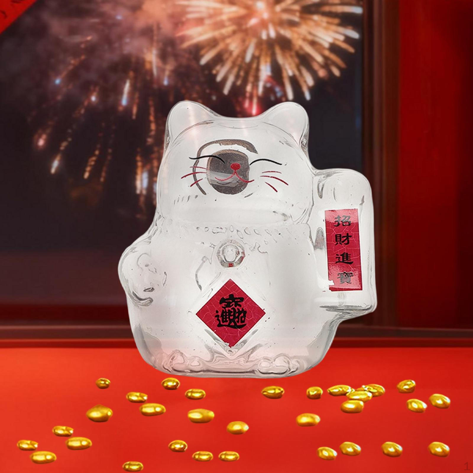Cat Glass Piggy Bank, Organizer Figurine, Transparent Money Box for Adults And Children красный
Cat Glass Piggy Bank, Organizer Figurine, Transparent Money Box for Adults And Children красный