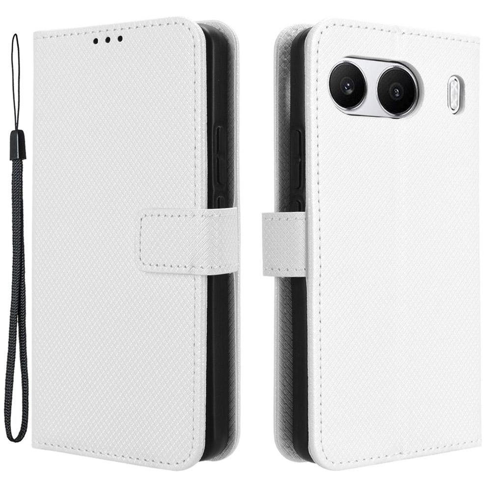 For OnePlus Nord 4 5G Phone Stand Case Diamond Texture PU Leather Cover Wallet White
For OnePlus Nord 4 5G Phone Stand Case Diamond Texture PU Leather Cover Wallet White