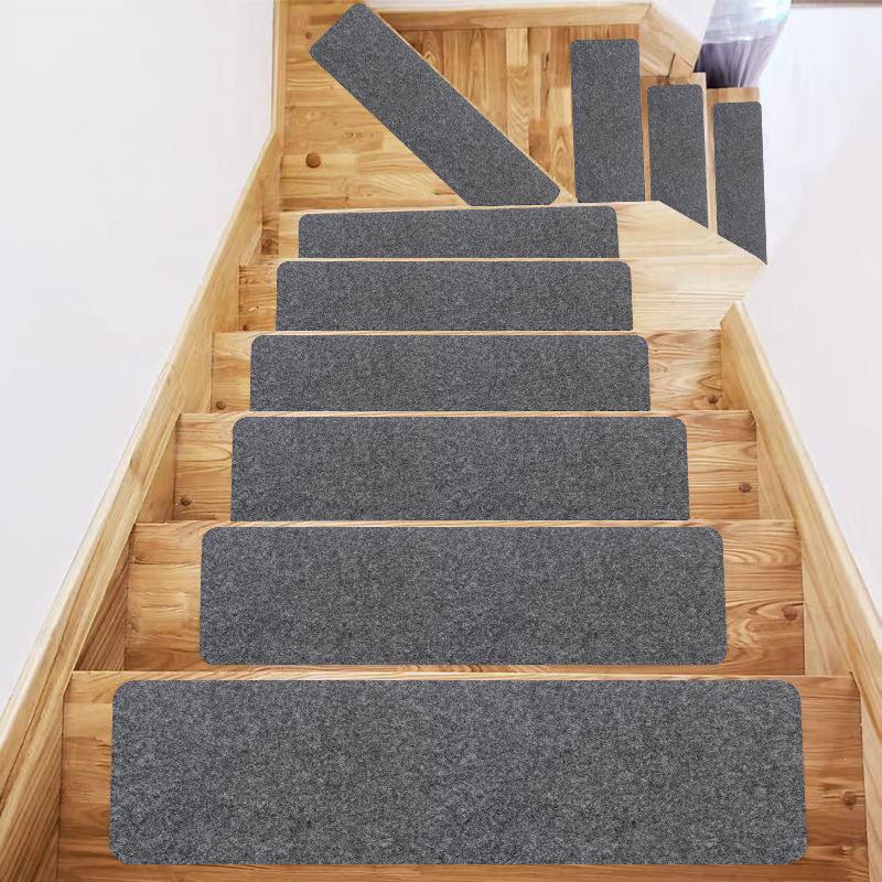 4Pcs Non-slip Self-adhesive Stair Mats Step Rug Cover Home Staircase Protection Cover Pad Carpets for Living Room 75x20cm
4Pcs Non-slip Self-adhesive Stair Mats Step Rug Cover Home Staircase Protection Cover Pad Carpets for Living Room 75x20cm