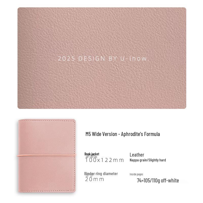 M5 Metal Ring Binder: Simple Style Journal with Loose-Leaf & Sticky Notes for Students
M5 Metal Ring Binder: Simple Style Journal with Loose-Leaf & Sticky Notes for Students