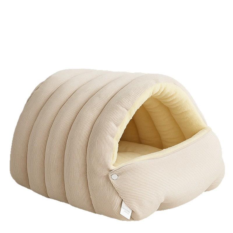 Caterpillar Pet Bed Cave Soft Corduroy Fleece Lining Warm Enclosed Cat House Dog Nest with Removable Cushion M-45x30x19cm бежевый
Caterpillar Pet Bed Cave Soft Corduroy Fleece Lining Warm Enclosed Cat House Dog Nest with Removable Cushion M-45x30x19cm бежевый