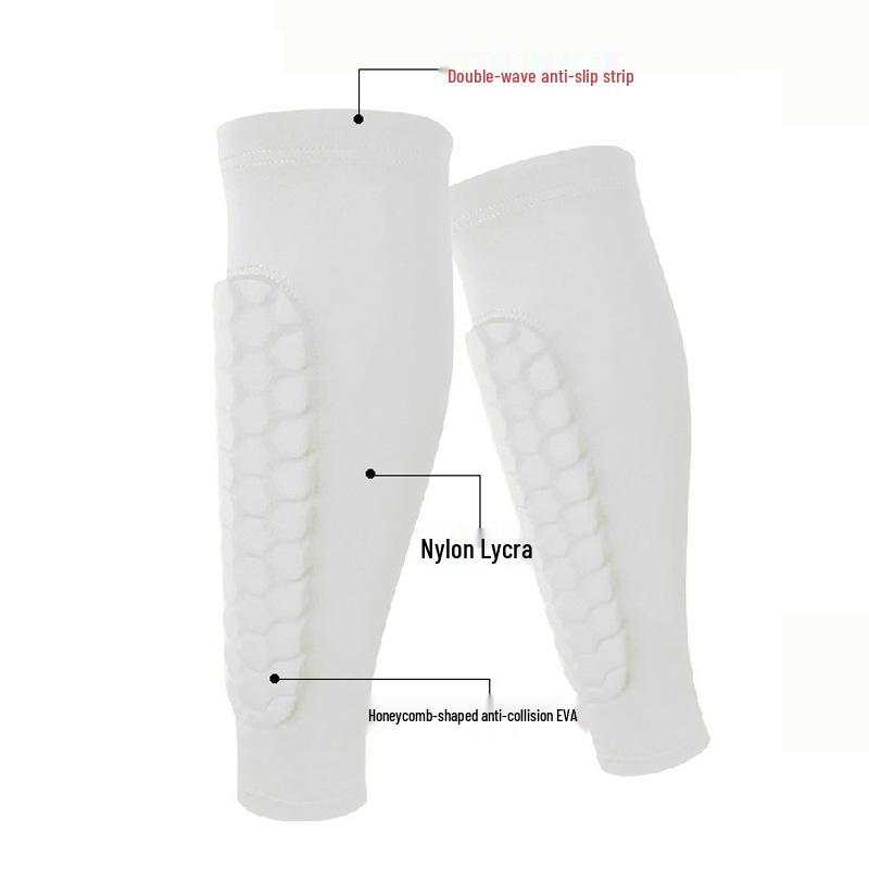 EVA Silicone Non-slip Honeycomb Sports Shin Guard - Breathable Calf Protector for Basketball, Football, and Cycling. S Single Sleeve
EVA Silicone Non-slip Honeycomb Sports Shin Guard - Breathable Calf Protector for Basketball, Football, and Cycling. S Single Sleeve