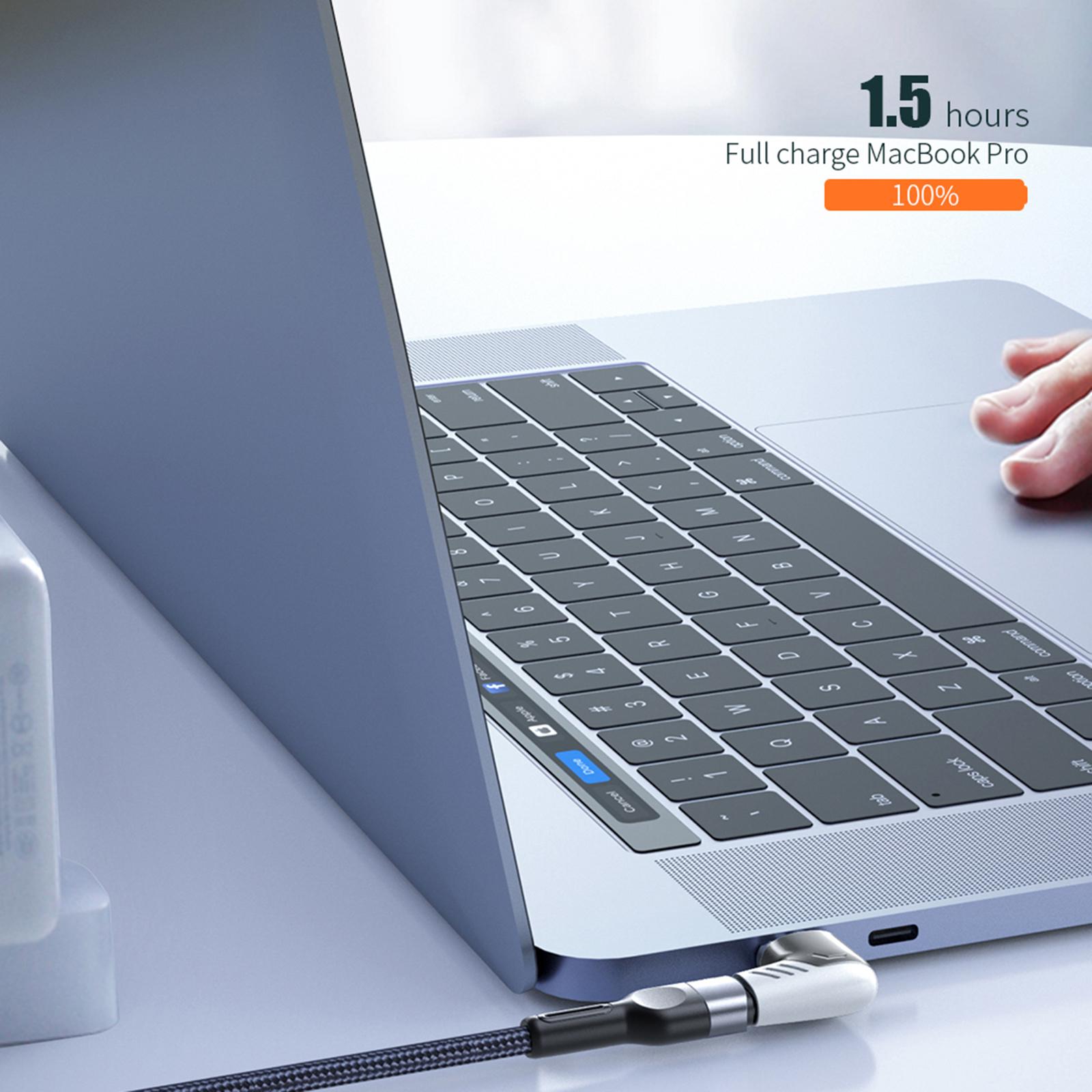 5A 100W PD Side Magnetic Suction Adapter Type-C Elbow Fast Charging Converter Plug for MacBook Black
5A 100W PD Side Magnetic Suction Adapter Type-C Elbow Fast Charging Converter Plug for MacBook Black