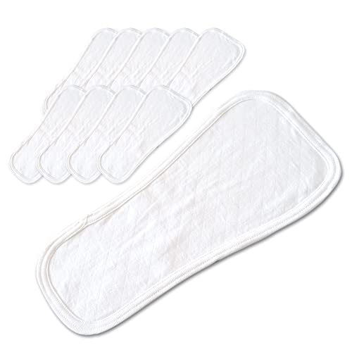 Skip House Molded Cloth Set of 10 Molded Breathable Diapers, (White/100% Cotton) Diapers, Diapers, Newborns, Babies,
Skip House Molded Cloth Set of 10 Molded Breathable Diapers, (White/100% Cotton) Diapers, Diapers, Newborns, Babies,
