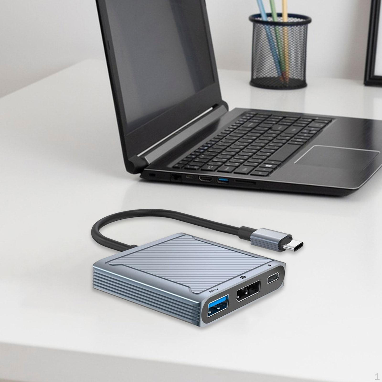 Док-станція USB C до порту DisplayPort, док-станція для ноутбука, USB3.1 типу DP PD Durable Converter
Док-станція USB C до порту DisplayPort, док-станція для ноутбука, USB3.1 типу DP PD Durable Converter