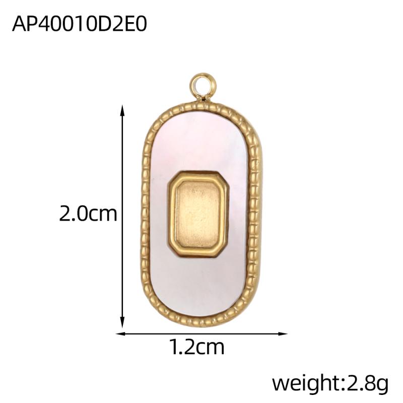 CARLIDANA Fashion Gold Plated Stainless Steel White Shell Snake Heart Lock Pendant Classic Round Charms for DIY Jewelry Making
CARLIDANA Fashion Gold Plated Stainless Steel White Shell Snake Heart Lock Pendant Classic Round Charms for DIY Jewelry Making