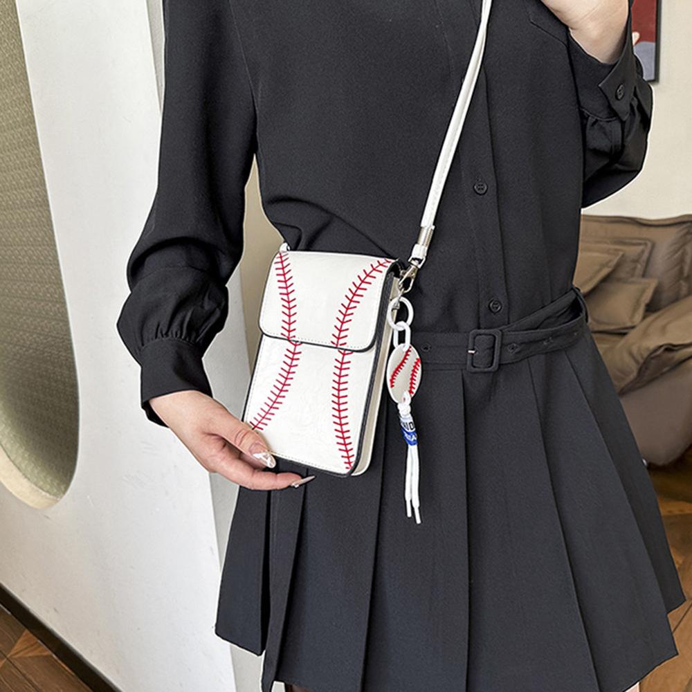 Baseball Design Stylish Phone Bag PU Leather Crossbody Phone Pouch Square Shoulder Bag Woman жовтий
Baseball Design Stylish Phone Bag PU Leather Crossbody Phone Pouch Square Shoulder Bag Woman жовтий