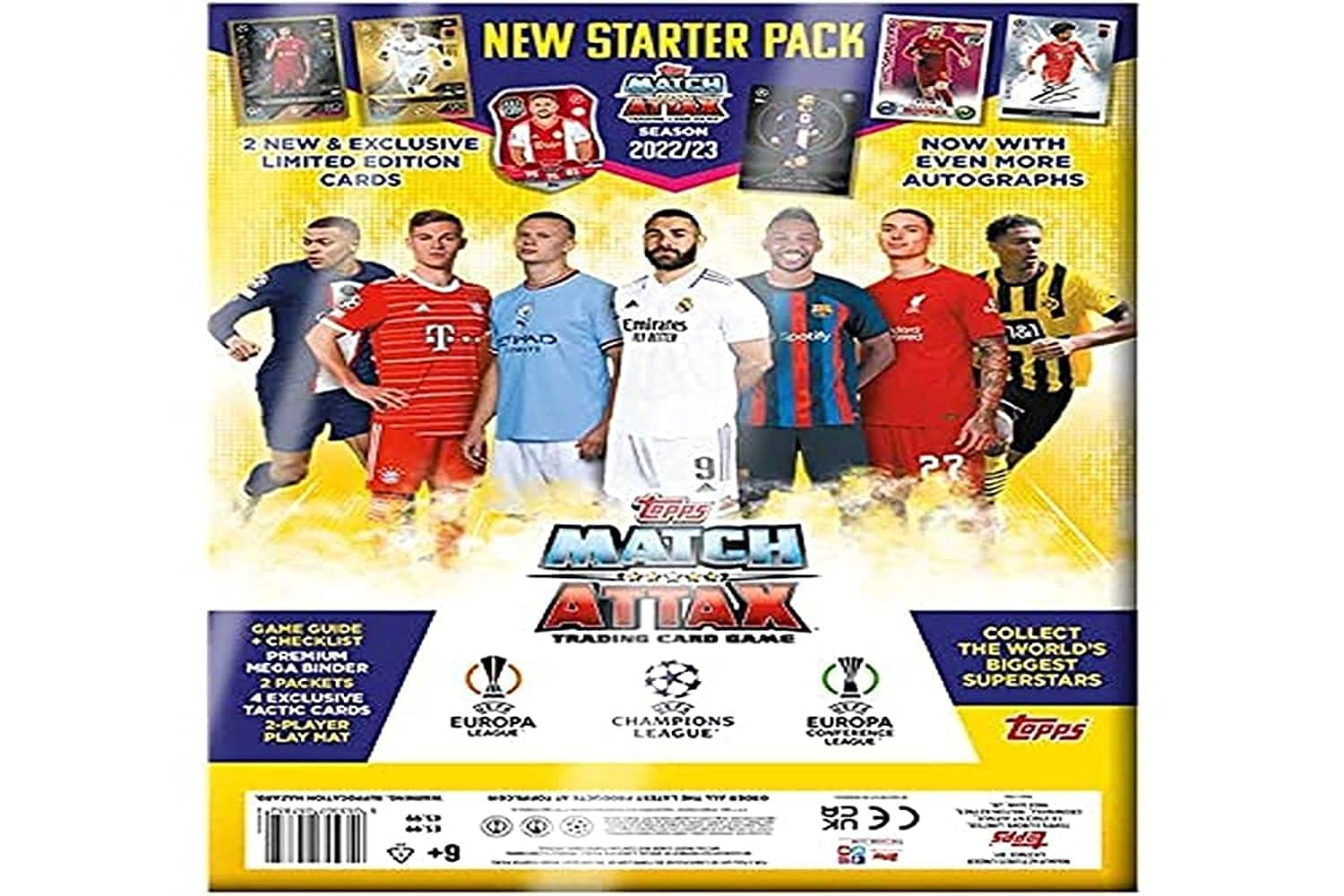 Match Attax сезон Стартовый набор Match Attack Стартовый набор 2022-2023
Match Attax сезон Стартовый набор Match Attack Стартовый набор 2022-2023