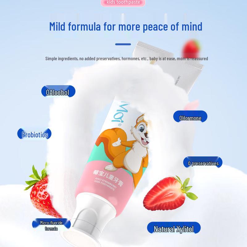 Avec Moi Probiotic Kids Toothpaste
Avec Moi Probiotic Kids Toothpaste