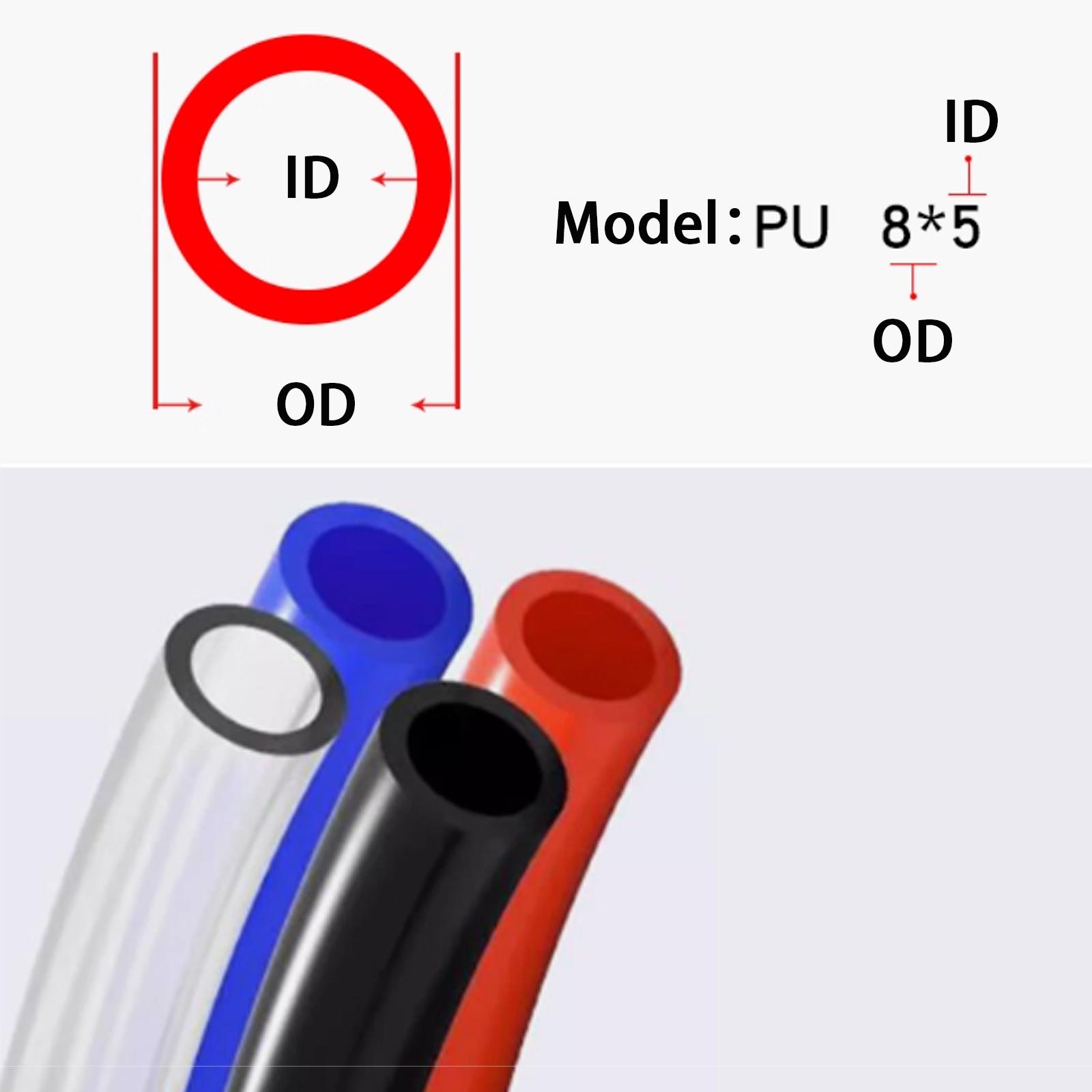160M Flexible PU Pneumatic Hose, Polyurethane Tubing Air Hose 4x2.5mm
160M Flexible PU Pneumatic Hose, Polyurethane Tubing Air Hose 4x2.5mm