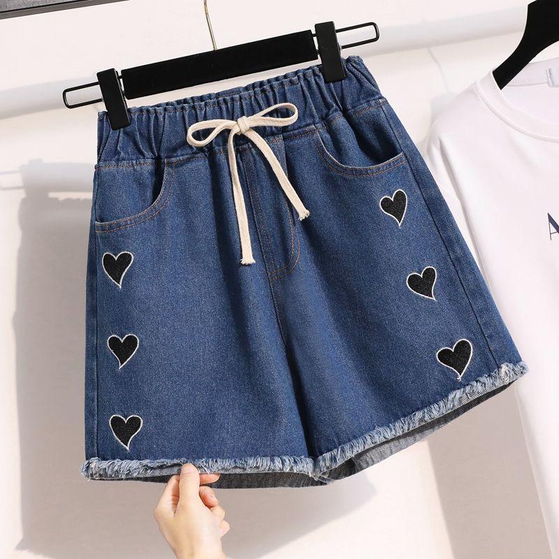 Plus Size Women s High Waist Frayed Denim Shorts - New Summer Arrival, Elastic Waist, Loose Fit XL (135-155 lbs)
Plus Size Women s High Waist Frayed Denim Shorts - New Summer Arrival, Elastic Waist, Loose Fit XL (135-155 lbs)