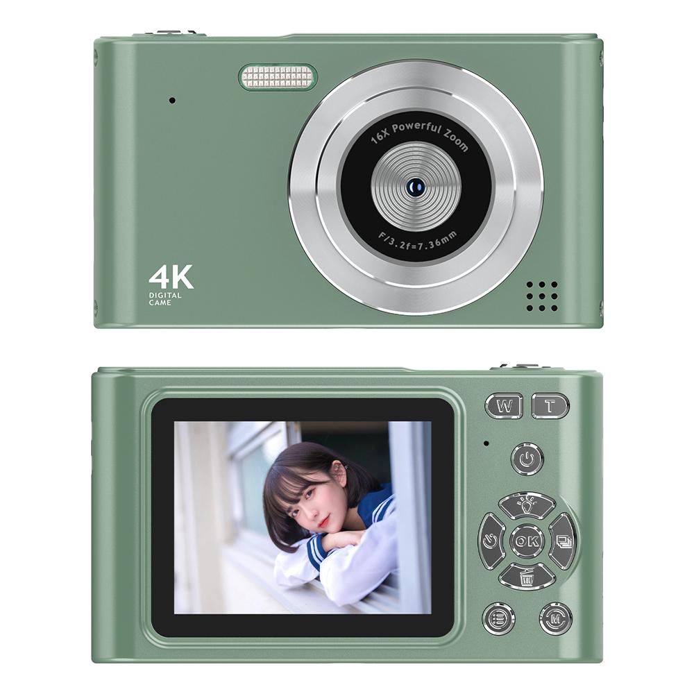 H15 2.4-inch IPS Screen Digital Camera Portable HD CCD Camera with 32G TF Card + Card Reader Green
H15 2.4-inch IPS Screen Digital Camera Portable HD CCD Camera with 32G TF Card + Card Reader Green