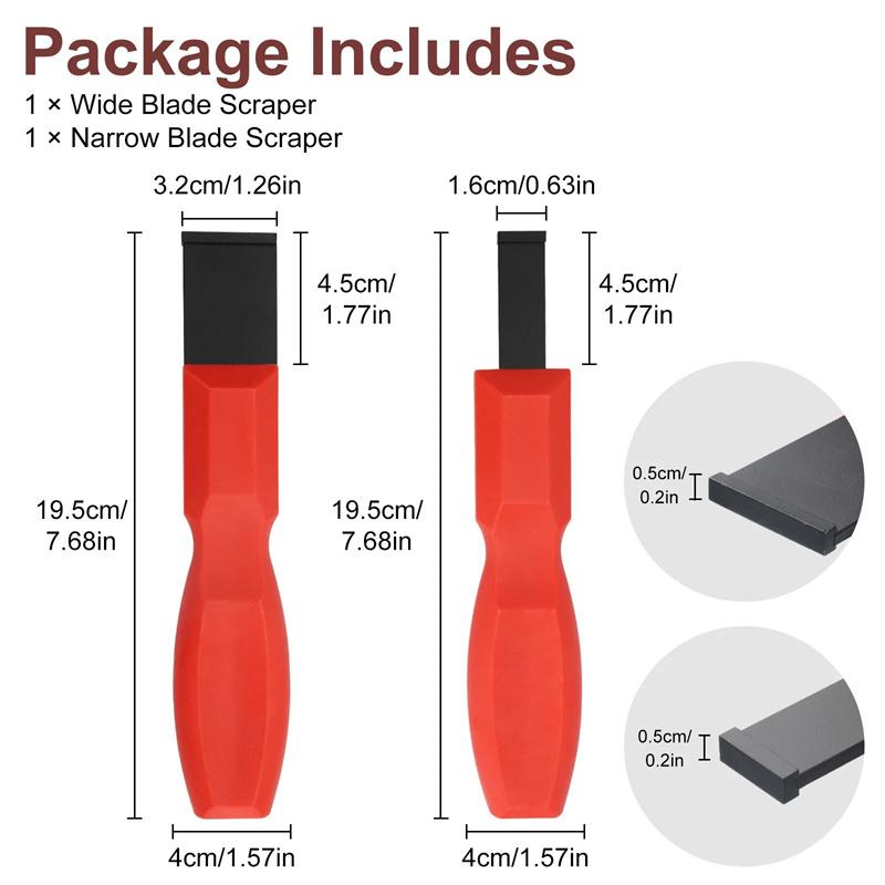 2-Piece Carbide Scraper Set For Rust, Gasket, Carbon, Varnish, Adhesive, Concrete, And Barnacle Removal one size красный
2-Piece Carbide Scraper Set For Rust, Gasket, Carbon, Varnish, Adhesive, Concrete, And Barnacle Removal one size красный