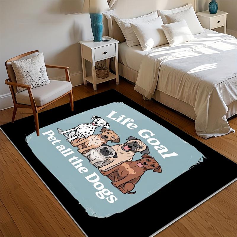 Washable Rugs for Bedroom Life Goal: Pet All The Dogs Entry Door Mat Non-Slip Carpets for Living Room Children s Play Mat Gift 40x60CM
Washable Rugs for Bedroom Life Goal: Pet All The Dogs Entry Door Mat Non-Slip Carpets for Living Room Children s Play Mat Gift 40x60CM