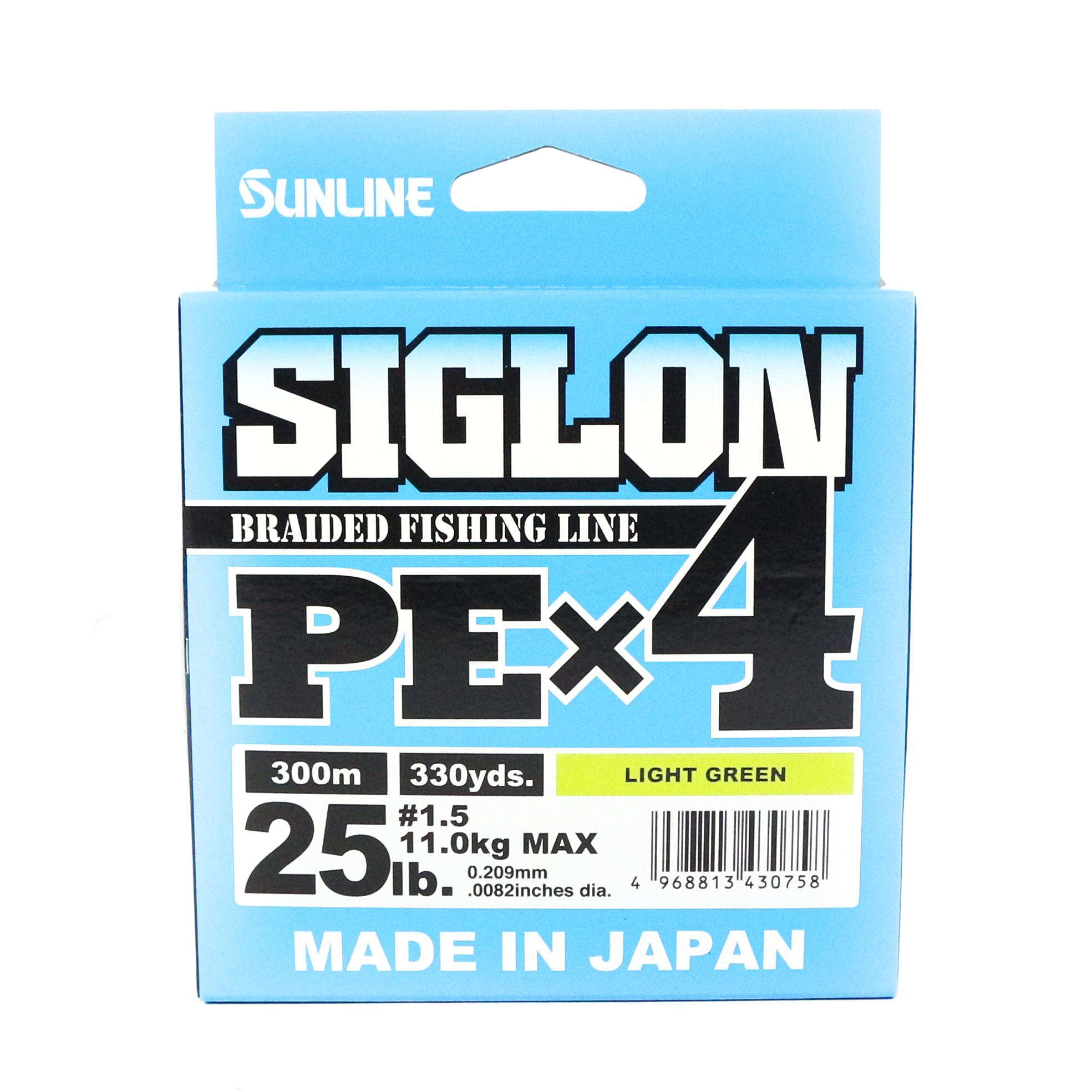 Sunline PE Line X4 Siglon 300M PE 1,5 25 фунтов лаймово-зеленый (0758) 
Sunline PE Line X4 Siglon 300M PE 1,5 25 фунтов лаймово-зеленый (0758)