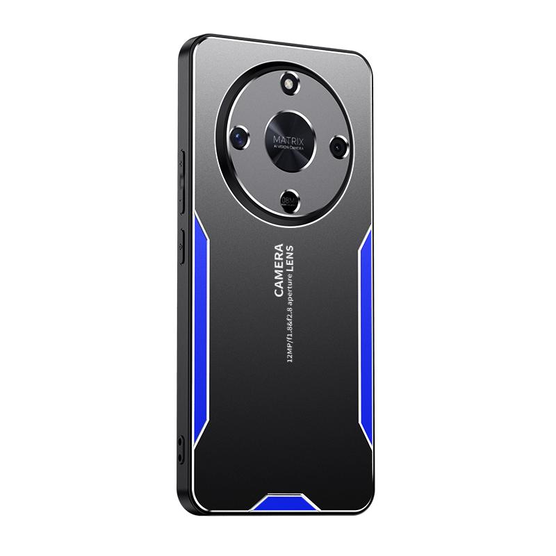 Чехол для Honor X9B, металлический алюминиевый чехол, защищающий линзы, противоморозный чехол для Honor X9B, предотвращающий появление отпечатков пальцев, металл + ТПУ For Honor X9B синий
Чехол для Honor X9B, металлический алюминиевый чехол, защищающий линзы, противоморозный чехол для Honor X9B, предотвращающий появление отпечатков пальцев, металл + ТПУ For Honor X9B синий