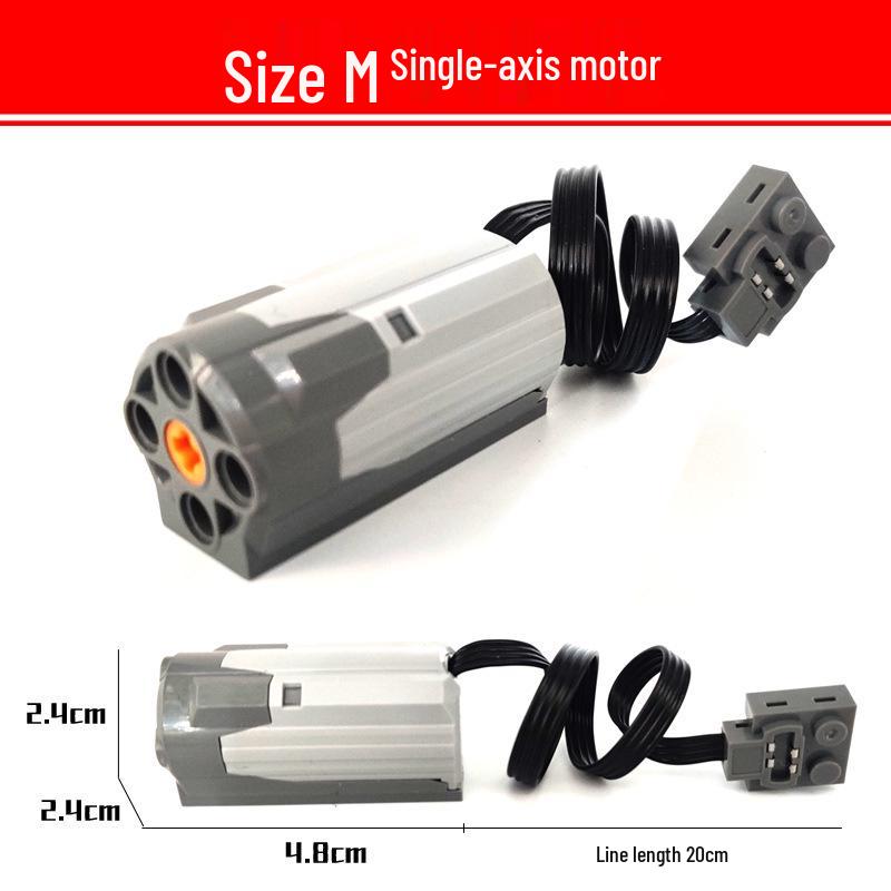 Набор электромоторов для Lego Technic: Радиоуправляемая машина с батарейным отсеком и приемником
Набор электромоторов для Lego Technic: Радиоуправляемая машина с батарейным отсеком и приемником