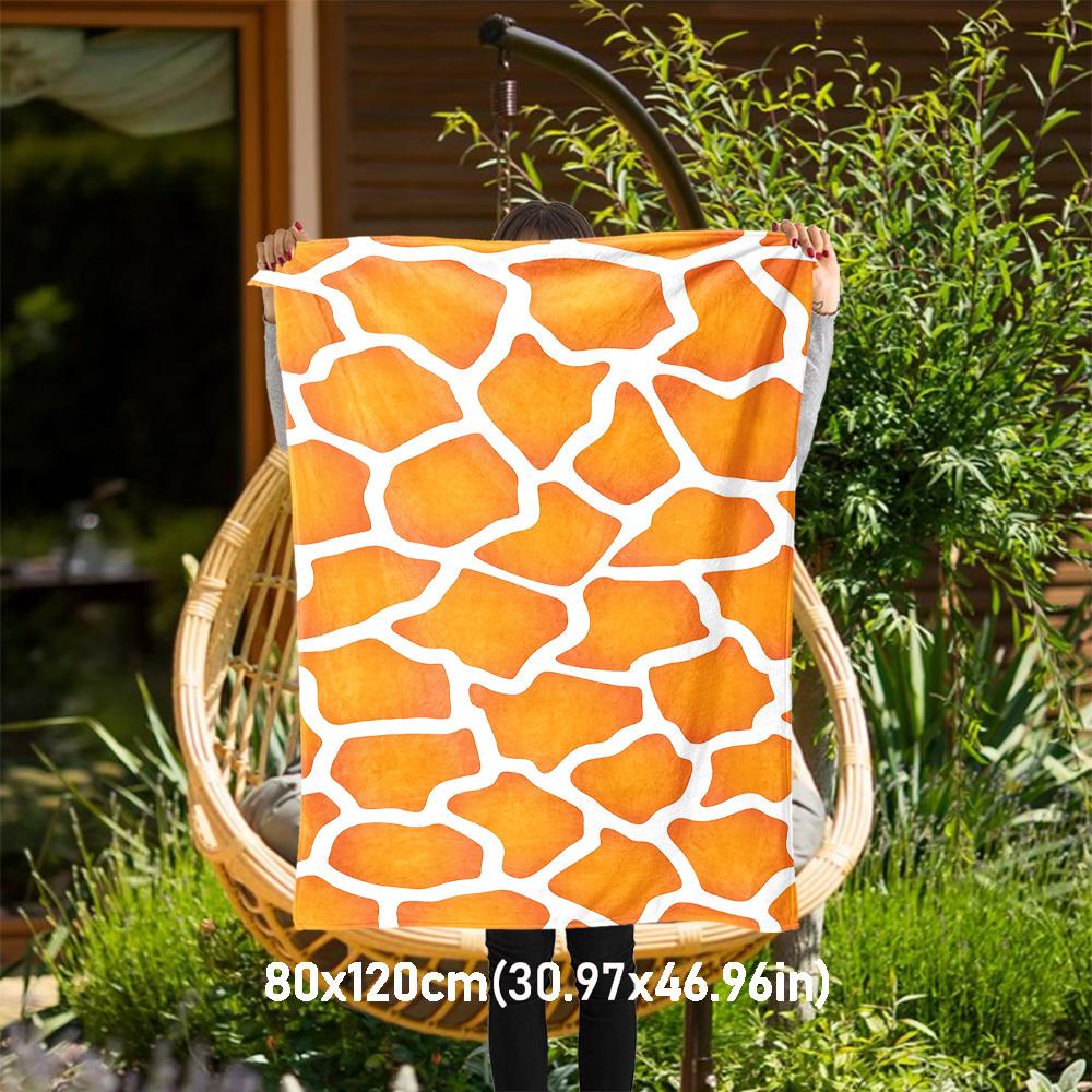 1PC Giraffe PrintOutdoor Flannel Blanket - Soft Plush Decor for Picnics, camping, Bedroom, Playroom, Office, or Lunch Break 1365A 80x120cm(31x47inch)
1PC Giraffe PrintOutdoor Flannel Blanket - Soft Plush Decor for Picnics, camping, Bedroom, Playroom, Office, or Lunch Break 1365A 80x120cm(31x47inch)