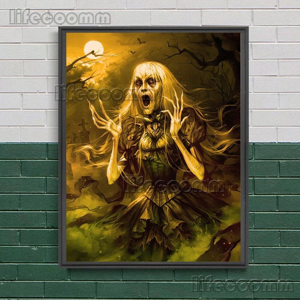 Коса Смерти, Банши, Скелет Демона, Змея Ведьма Винтаж Настенное Искусство Холст Картина Абстрактная История Ужасов Искусство Плакат Принт Декор Без Рамки 21*30cm
Коса Смерти, Банши, Скелет Демона, Змея Ведьма Винтаж Настенное Искусство Холст Картина Абстрактная История Ужасов Искусство Плакат Принт Декор Без Рамки 21*30cm