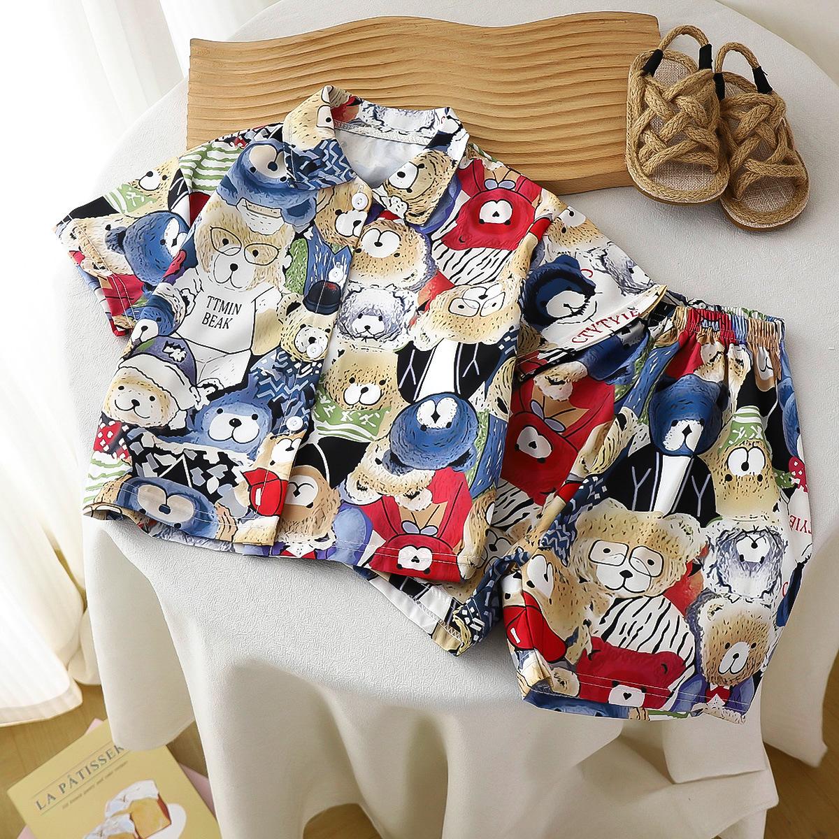 Boy s Short-sleeved Shirt Set For Summer - Boy s Casual Two-piece Outfit 90cm
Boy s Short-sleeved Shirt Set For Summer - Boy s Casual Two-piece Outfit 90cm