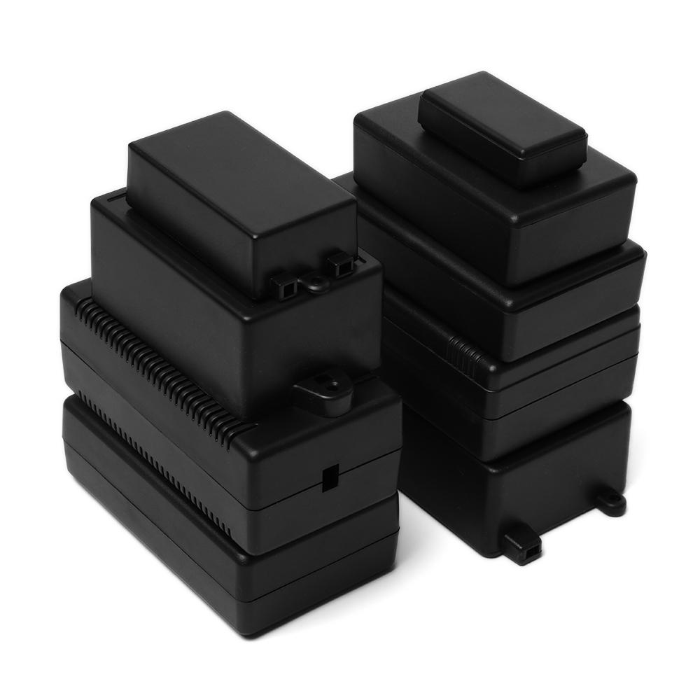 Waterproof ABS Plastic Project Box Storage Case Housing Instrument Case Black Enclosure Boxes Electronic Supplies High Quality
Waterproof ABS Plastic Project Box Storage Case Housing Instrument Case Black Enclosure Boxes Electronic Supplies High Quality