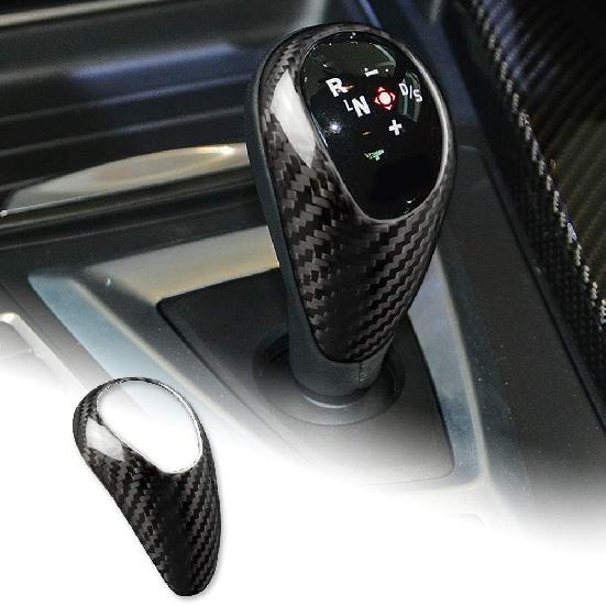 Gear Shift Knob Cover Interior Trim for BMW M2 F87 M3 F80 M4 F82 M5 F83 F10 F12 F13 X5M F85 X6M F86 Accessories, Carbon Fiber. Style A
Gear Shift Knob Cover Interior Trim for BMW M2 F87 M3 F80 M4 F82 M5 F83 F10 F12 F13 X5M F85 X6M F86 Accessories, Carbon Fiber. Style A